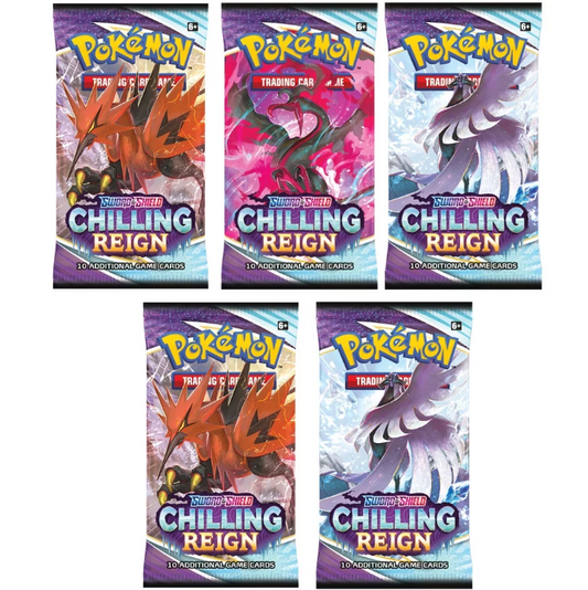 Pokémon TCG: Sword & Shield-Chilling Reign Sleeved Booster Pack (10 Cards)